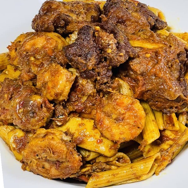 Tomato Seafood Pasta